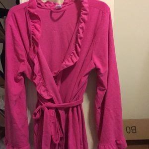 Pink robe